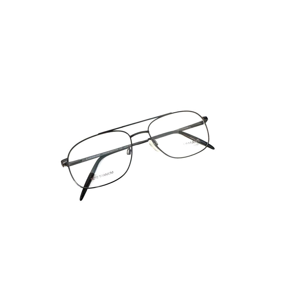 NEW Double Bar Charmant Titanium TI 8143N Eyeglasses